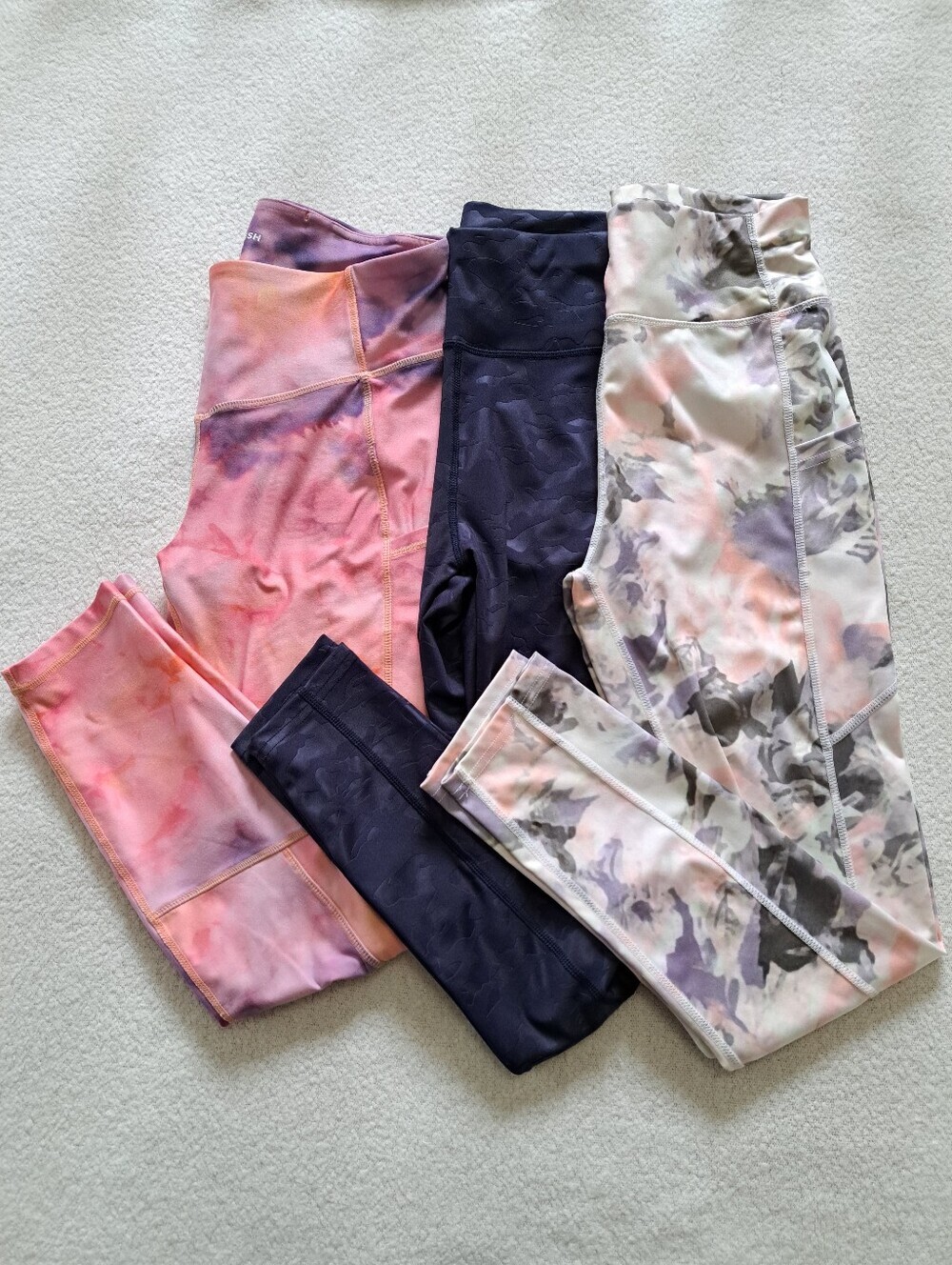 Activewear Bundle Leggings Womens Size Medium Bottoms Set Of 3 Workout Casual
